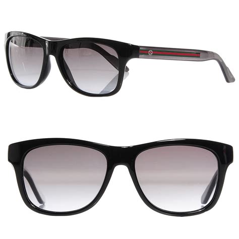 gucci bio based rectangular sunglasses|gucci rectangular sunglasses men.